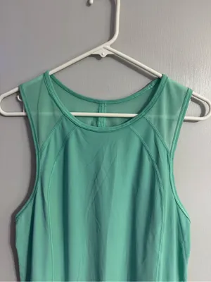 lululemon athletica Mint Green Performance Tank Size 2 thumbnail 5