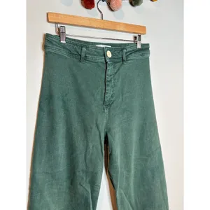 Zara deep teal Marine Straight jeans thumbnail 5