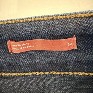 Pilcro Anthropologie The Icon Denim Jeans Womens 29 Blue High Rise Patch Pockets thumbnail 5