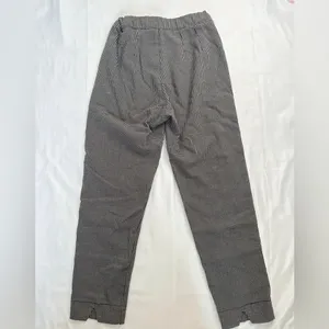 Brandy Melville Vintage Woven Gingham Tilden Pants - Grey thumbnail 8