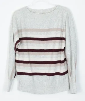 Loft Long Sleeve Pullover Striped Sweater Womens Size Small‎ thumbnail 1
