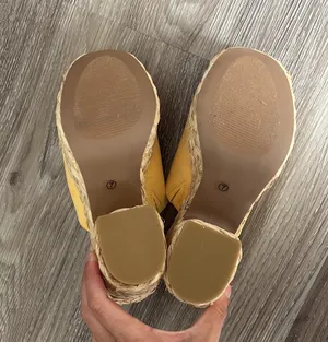 Lulus Ervyn Suede Raffia Platform Slide Sandals thumbnail 9