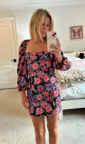 Floral Mini Dress thumbnail 1