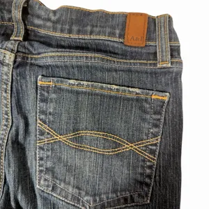 Abercrombie & Fitch Y2K‎ Jeans Womens 2S Blue Denim Madison Flare Distressed VTG thumbnail 12