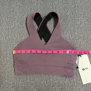 Lululemon Lab Embossed Nulu Cross-Back Yoga Bra thumbnail 16