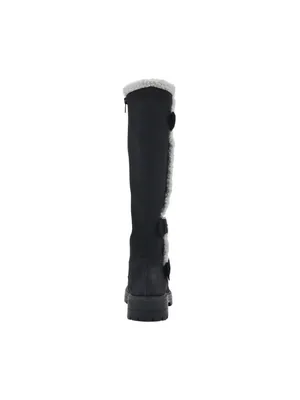 NWT Cliffs By White Mountain Merritt Tall Shaft Boot Black / Fabric 8.5M thumbnail 5