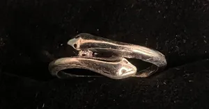 Women’s Stainless Steel Silver Ring Size 8 thumbnail 2