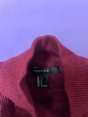 Forever 21 Bodycon Sweater Dress Ribbed thumbnail 2