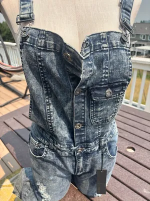 JCG Apparel NWT Denim Overalls thumbnail 5