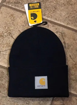 NWT Carhartt Knit Cuffed Beanie OS thumbnail 1