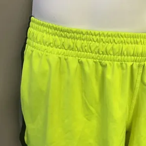 Nike Women’s Dri-Fit Neon Yellow Shorts w/ Elastic Band and Drawstring- Large thumbnail 5
