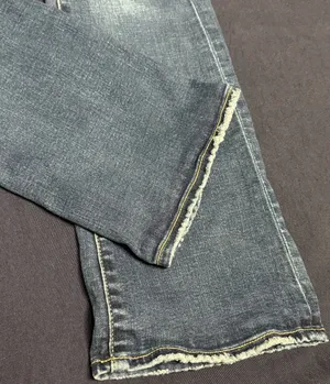 American Eagle High Rise Skinny Kick Jeans 2 Regular Stretch Frayed Hem thumbnail 7