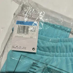 Nike Sweats Teal Light Tiffany Blue Like Size medium mid rise standard fit NEW thumbnail 3