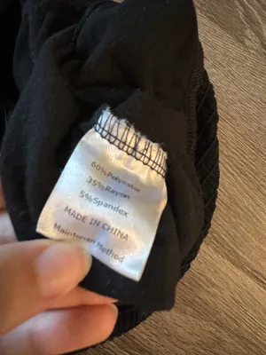 Black Bow Jumpsuit Size M thumbnail 7