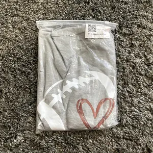 Football Women's Sweatshirt in Gray, Size L​​​​​​​ thumbnail 2
