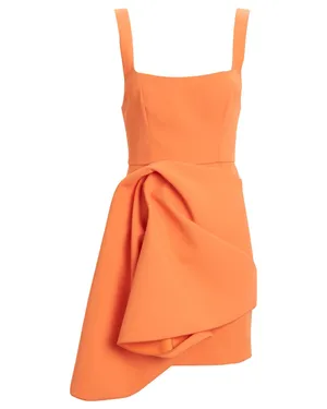 NWT Papaya Clarke Draped Crepe Mini Dress thumbnail 3