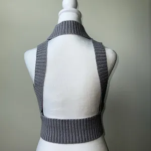 NWOT Sweater-knit Mock Neck Top thumbnail 5