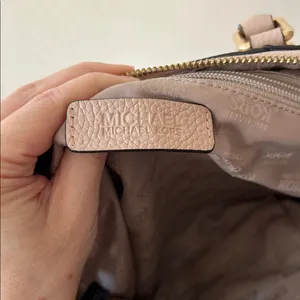 Michael Kors Blush Leather Satchel thumbnail 5