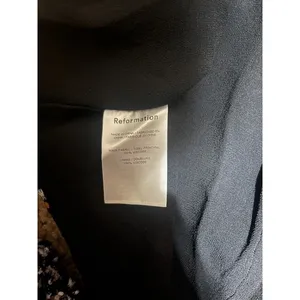 Reformation Besse Floral‎ Tie Strap Midi Dress Black 2 thumbnail 10