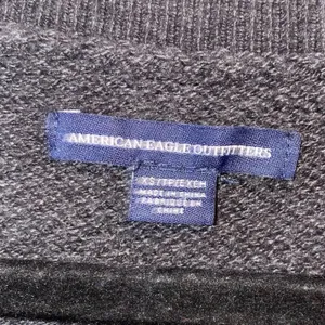 American Eagle Gray Knit Sweater XS Open Knit‎ Lightweight Pullover Cozy thumbnail 4