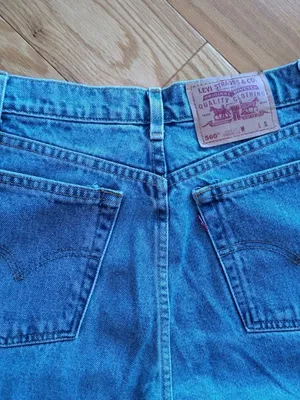 VTG 90s Levi's 560 Loose Fit Straight High Rise Jeans USA Size 9 JR S (27x31) thumbnail 4