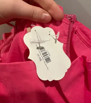 Peach Love Star Sequin Romper thumbnail 6