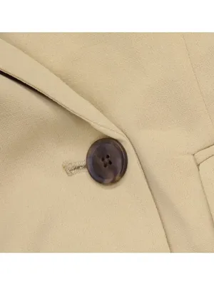 A New Day Signature Crepe Slim Fit Blazer Jacket 92994546 Tan Brown M thumbnail 5