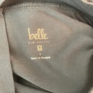 Belle by Kim Gravel Mock Neck‎ Tunic Large Olive Green Soft Flowy Layering Basic thumbnail 6