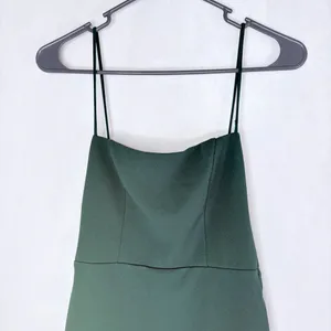 Hello Molly Dark Green Can’t Afford Me Midi Dress NWT thumbnail 6