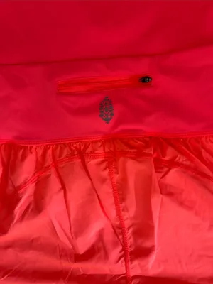 FREE PEOPLE Righteous Runsie workout Jumpsuit romper, Pink/Orange, Large, NWT thumbnail 7