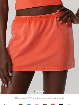 OFFLINE By Aerie OG Cotton MVP Mini Skort thumbnail 2