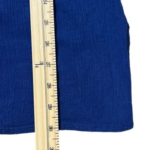 La Blanca Womens Beach Tunic Coverup Size M Blue Coastal Resort Lightweight thumbnail 8