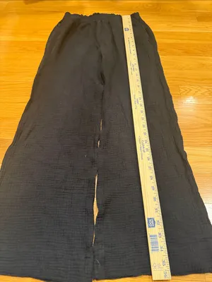 Shade & shore women’s Gauze swim cover up pants size small thumbnail 6