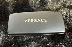 Versace Sunglasses Eyeglasses Case Only Hardcase Clamshell Black thumbnail 1