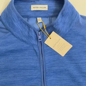 Peter Millar Vista‎ Hybrid Full Zip Golf Jacket Sailor Blue XXL NWT thumbnail 3