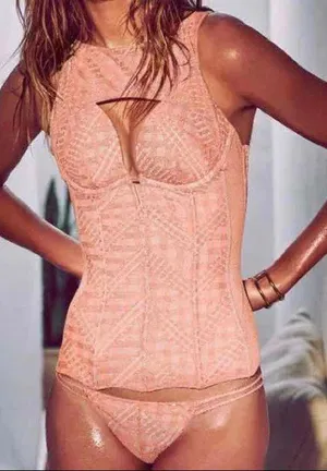 Victoria's Secret push-up corset lingerie 34C thumbnail 1