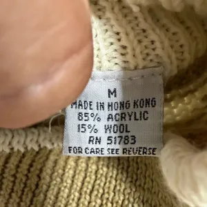 Vintage Dords Mock Neck Sweater Brown Pink Hearts People Knit Acrylic Wool M thumbnail 4