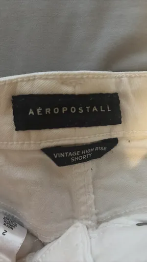 Aeropostale Jean Shorts Vintage High-Rise Shorty thumbnail 2