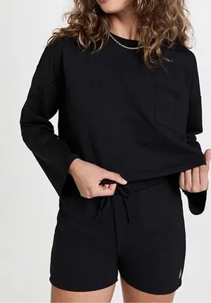 NWOT FREE PEOPLE Movement Sunny Athleisure Shorts Black Size Small thumbnail 1