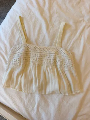 Japna White crop top thumbnail 5