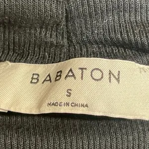 Aritzia Babaton Women's Black Rib Knit Long Sleeve Turtle Neck Sweater Top Sz S thumbnail 4