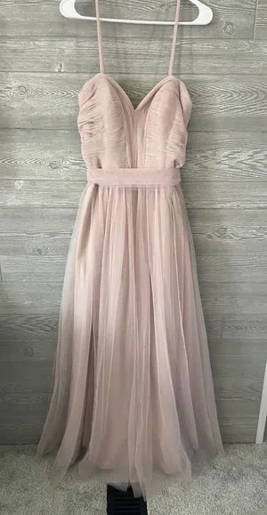 Watters dress w too tulle dress‎ prom or bridesmaid formal size 8 thumbnail 1
