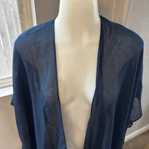 Woven Heart Kimono Cardigan Size S/M thumbnail 2