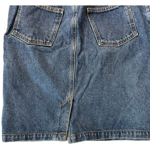 Vintage Calvin Klein 90s Denim Mini Skirt Made in USA thumbnail 5