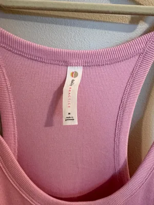 Daily Practice Half Pipe Mini Dress Pink Size M thumbnail 4