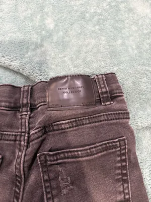 Zara Denim Must Have Collection Skinny Fit Comfy Jeans Size 6 Black Distressed H thumbnail 5