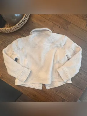 QUINCE 100% Merino Wool Cropped Shirt Jacket - please read!!! thumbnail 4