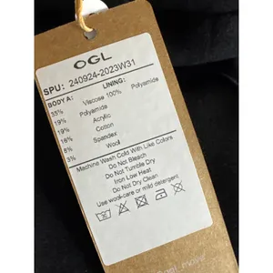 Brand New OGL Women's Size XS Black Ponte Pleated Tailored Pants thumbnail 9