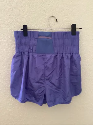 Free People FP Movement The Way Home Shorts in a vibrant purple thumbnail 2