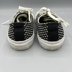 Converse with Lunaron Black White Low Top Women's Sneakers‎ 6 thumbnail 3